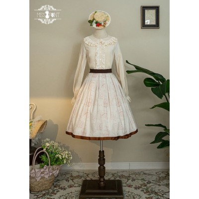 Miss Point Forest Picture Book Skirt(Reservation/3 Colours/Full Payment Without Shipping)